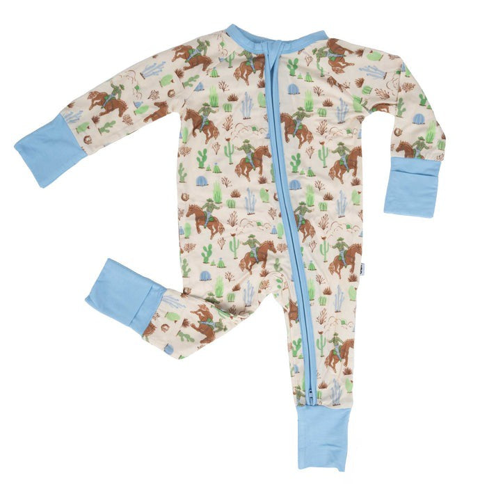 Goosies Saddle Up Cowboy LS Zip PJ LSZM SADDLEB 5212