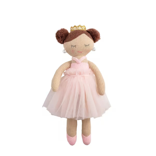 Mud Pie Princess knit doll