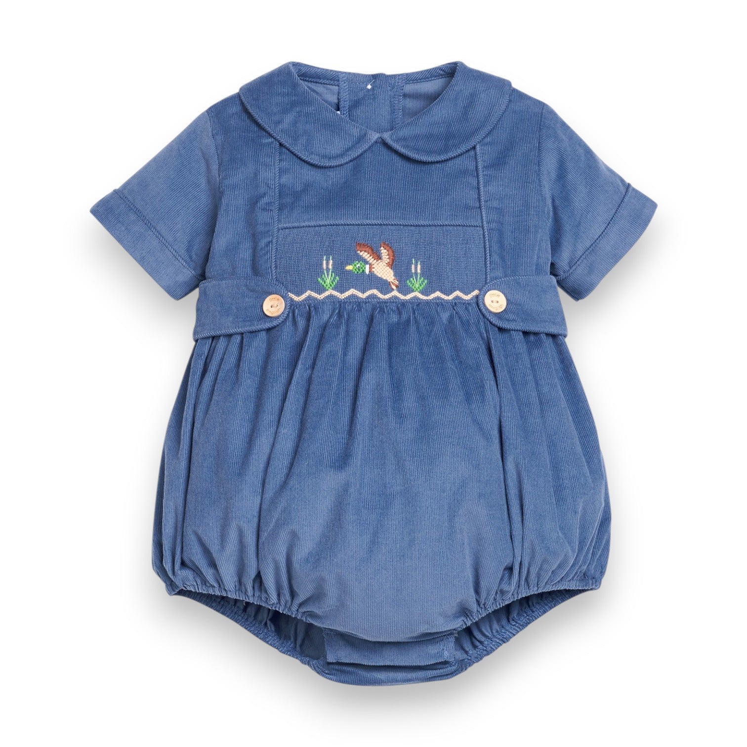 Little English Smocked Daniel Bubble Flying Mallard