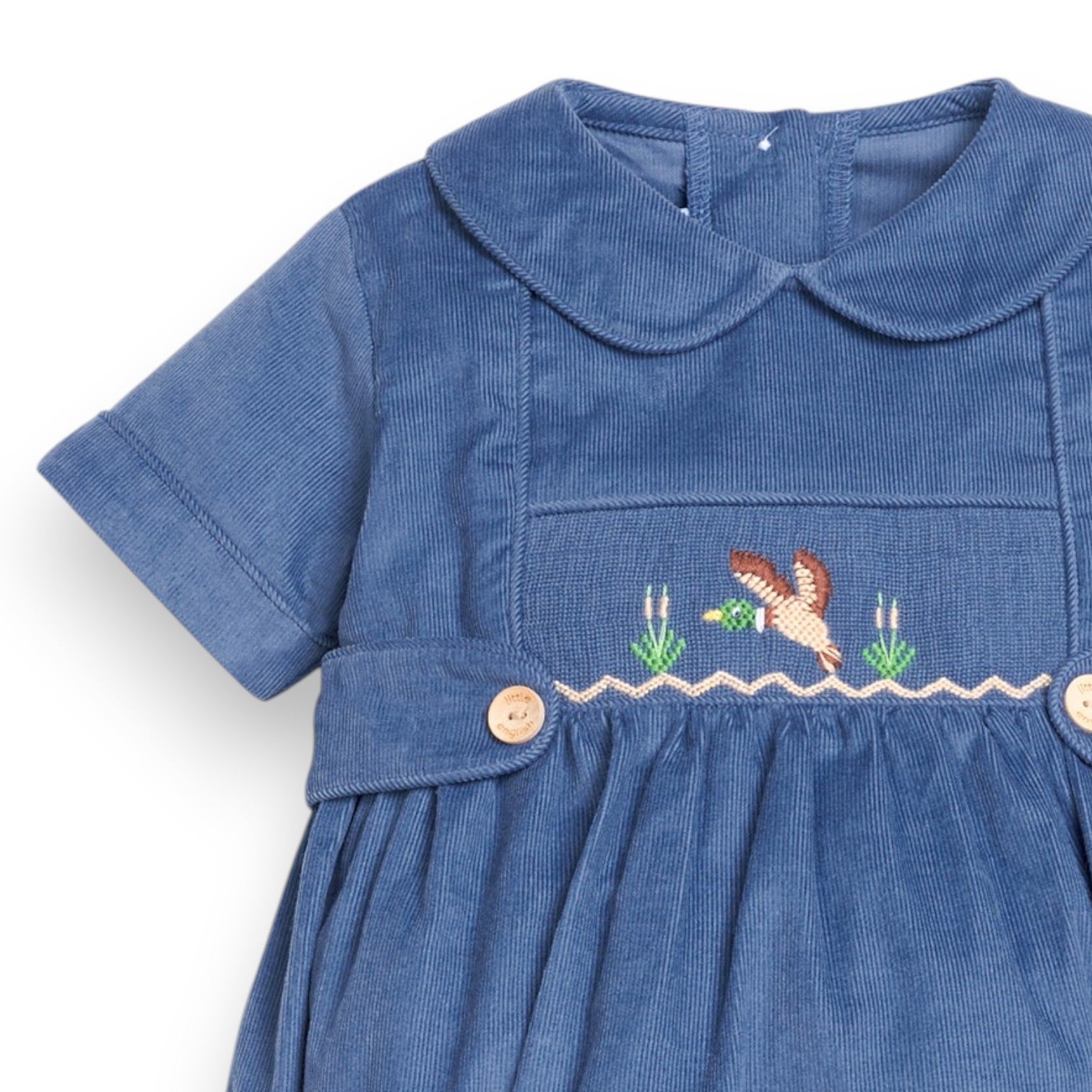 Little English Smocked Daniel Bubble Flying Mallard