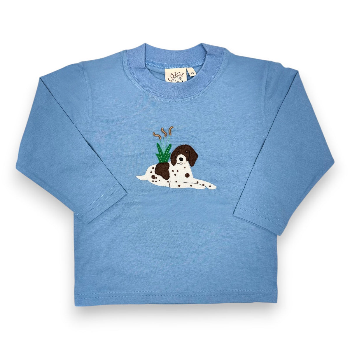 Luigi L/S Tee W/Applique Fall 26