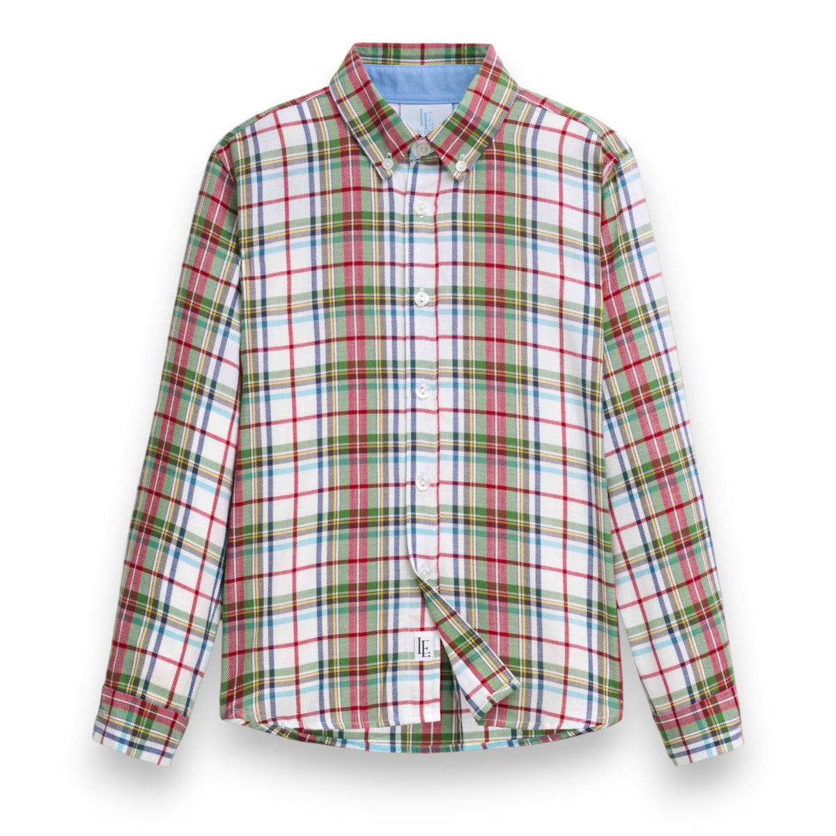 Little English Button Down Shirt Douglas Plaid 5309