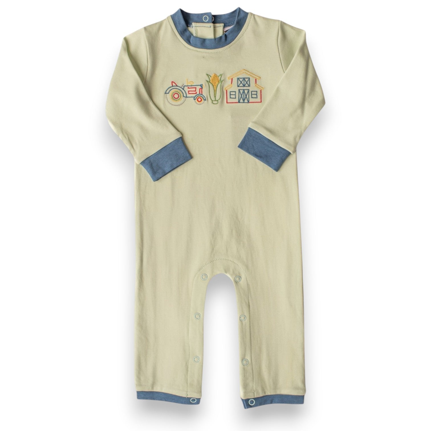 Banana Split Down On the Farm Boys Romper 328