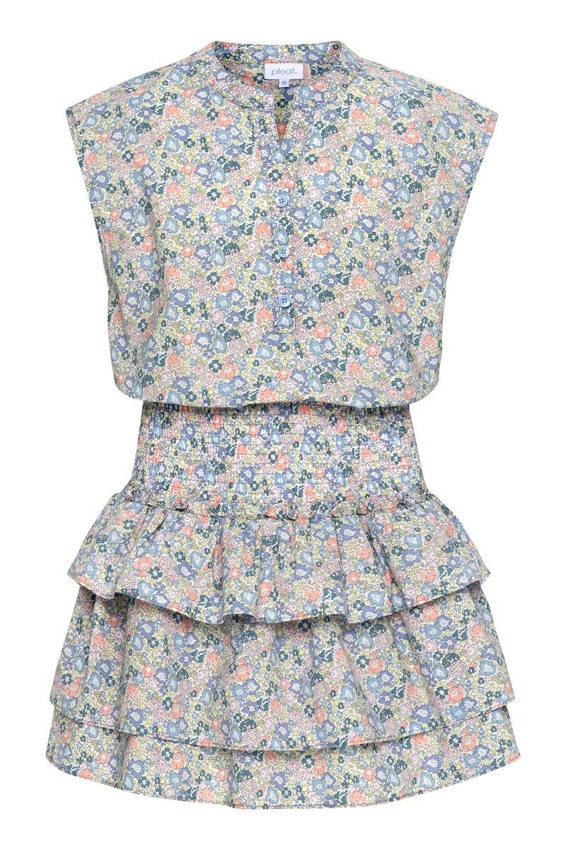 Pleat Drew Dress 5302