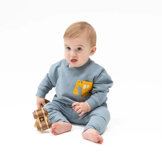 Angel Dear Digger Collection Drop Sleeve Sweatshirt 881-F26-CNS