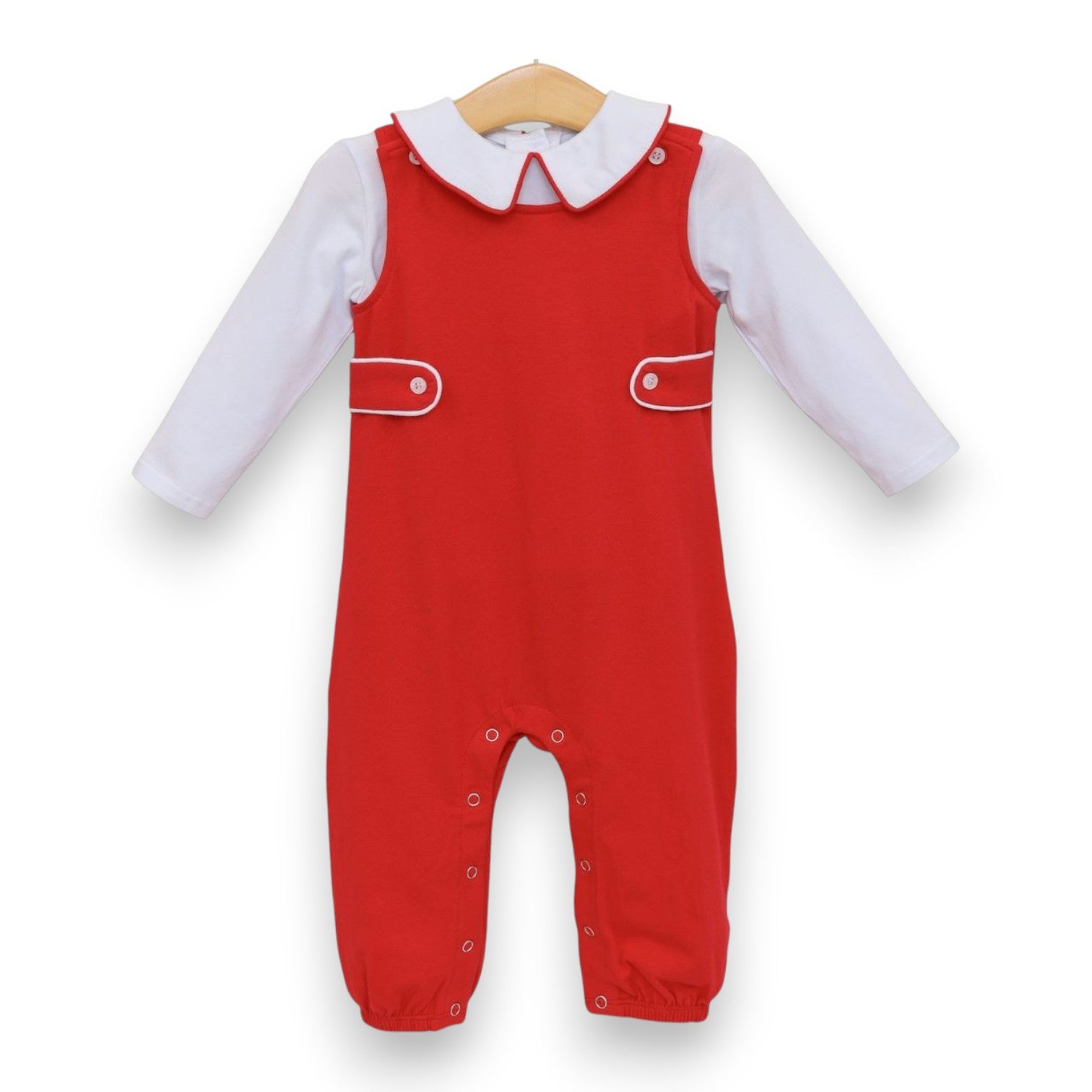 Trotter Street kids Elijah Jon Jon Set Red TSK-03101 5307