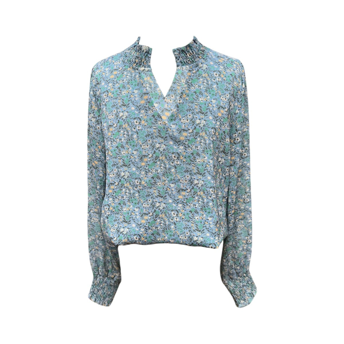 Pleat Elizabeth Top Marigold 5208