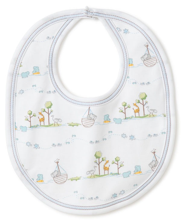 Kissy Kissy Noah's Print Bib Blue F1635313P 5109