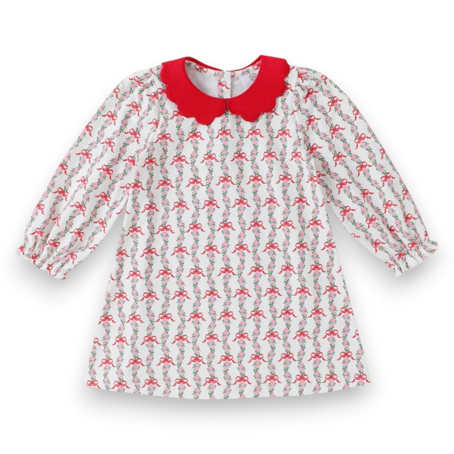Swoon Kids Garland Bows Proper Dress F2640