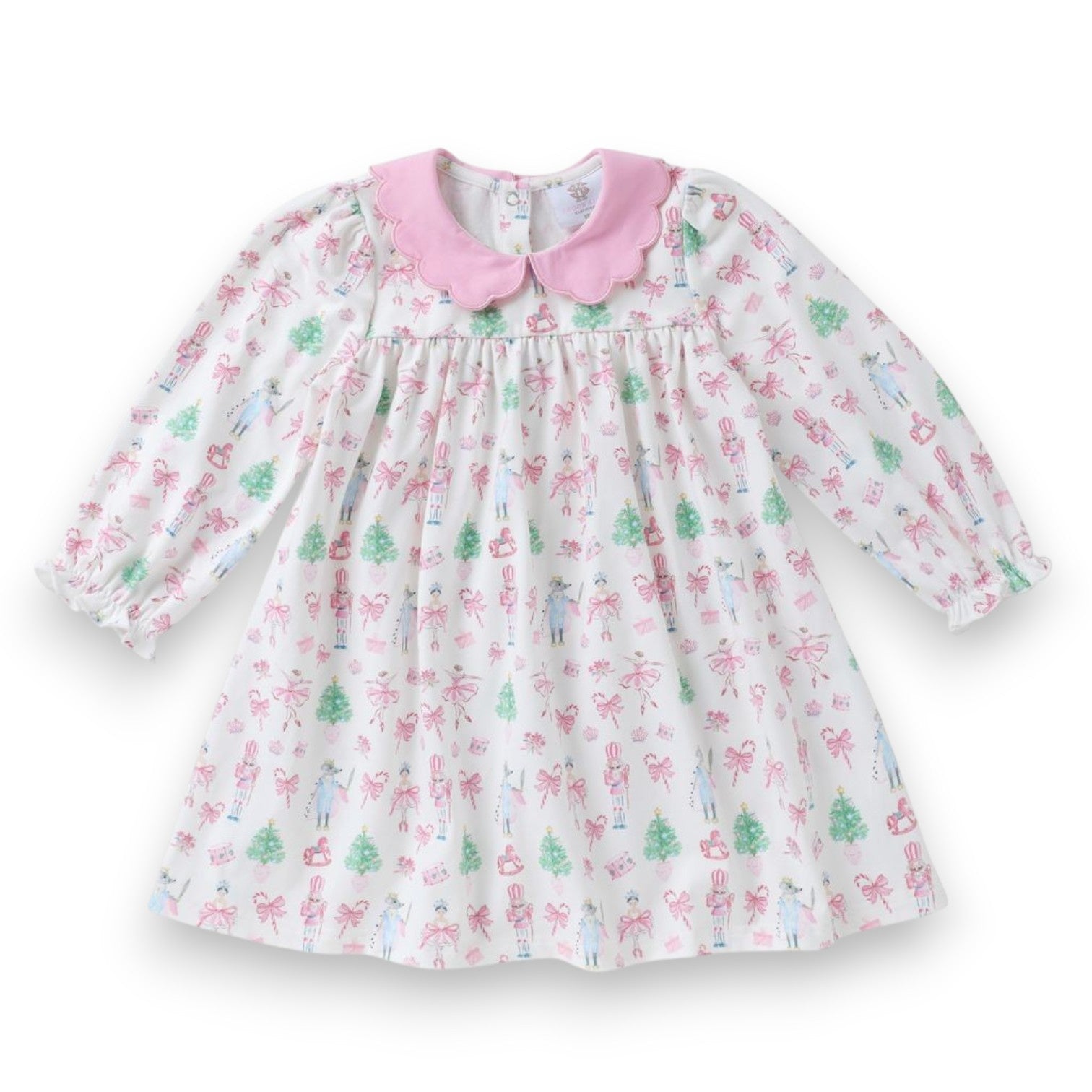 Swoon Kids Nutcracker Scallop Proper Dress F2666