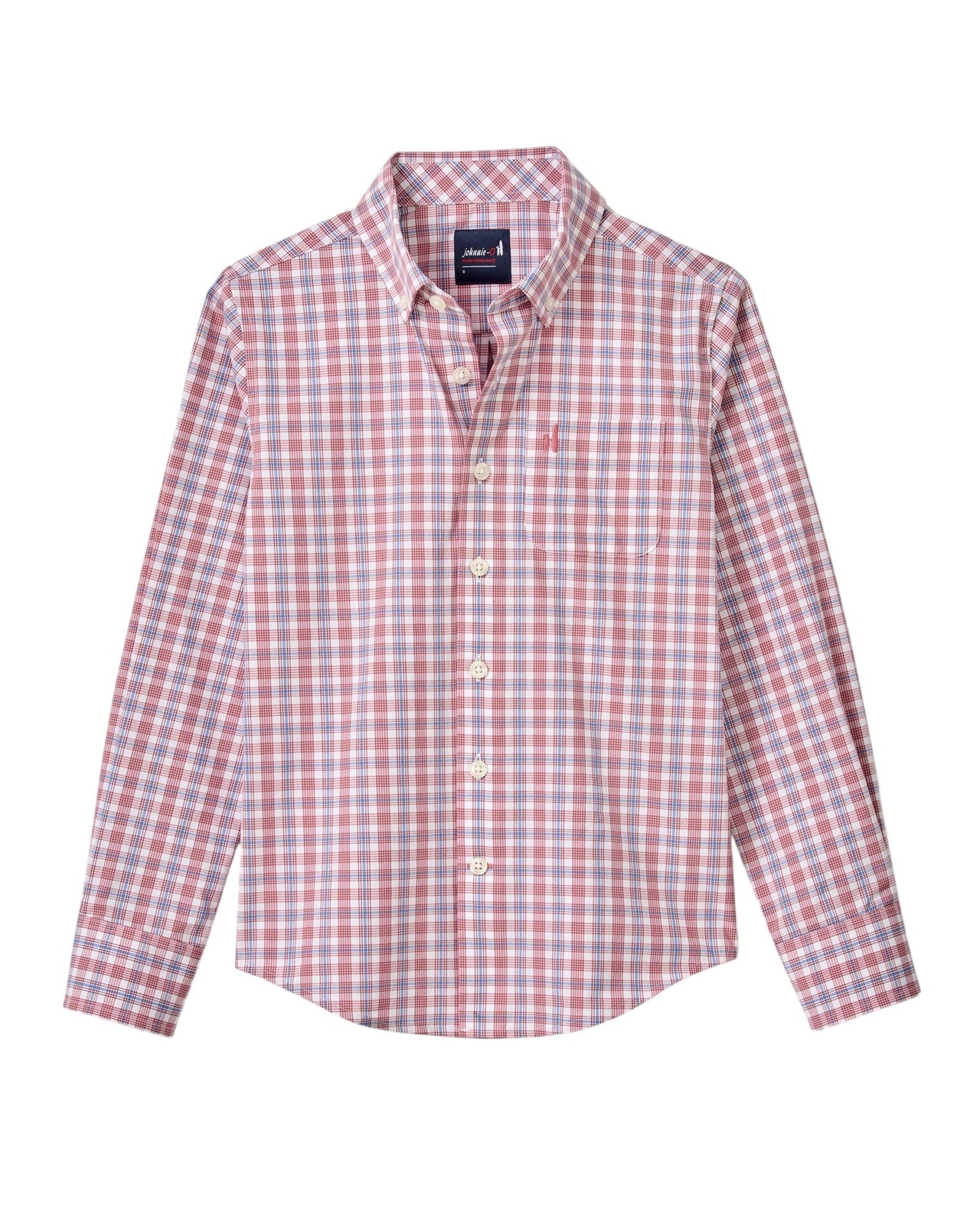 Johnnie-O Brantley Button Down Malibu Red 5207