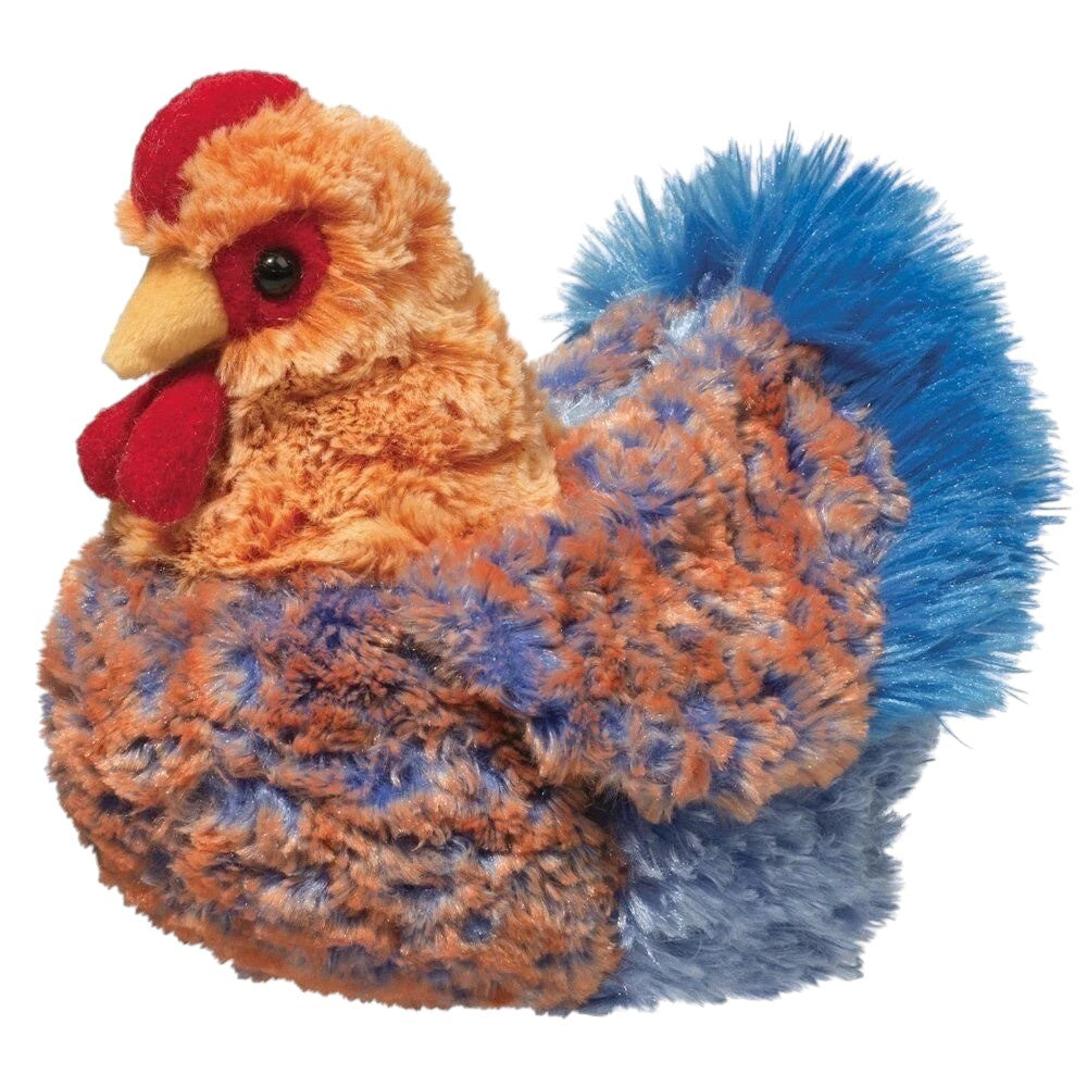 Douglas Henrietta Blue/Orange Lace Hen