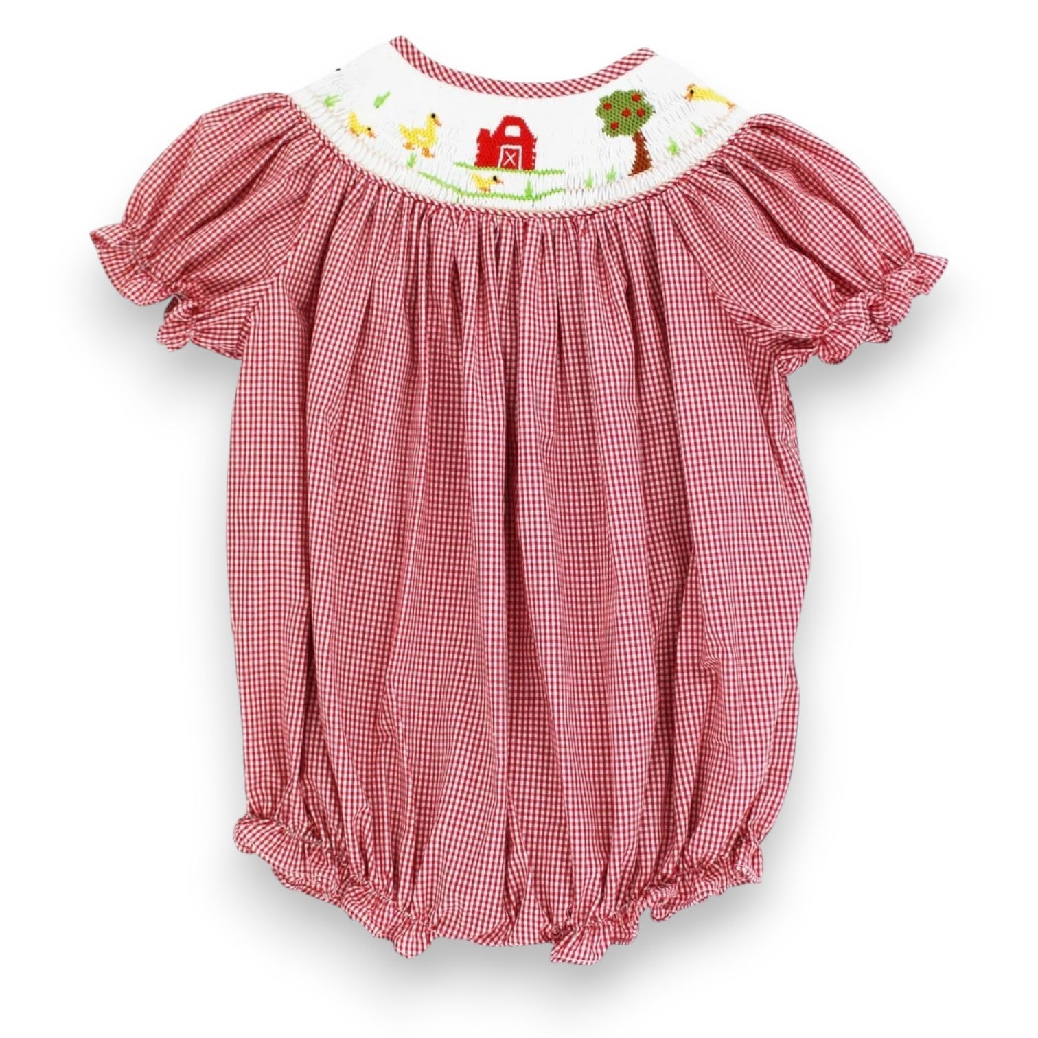 Bailey Boys Farm Days Bishop Short Romper 26714-BROS 5306