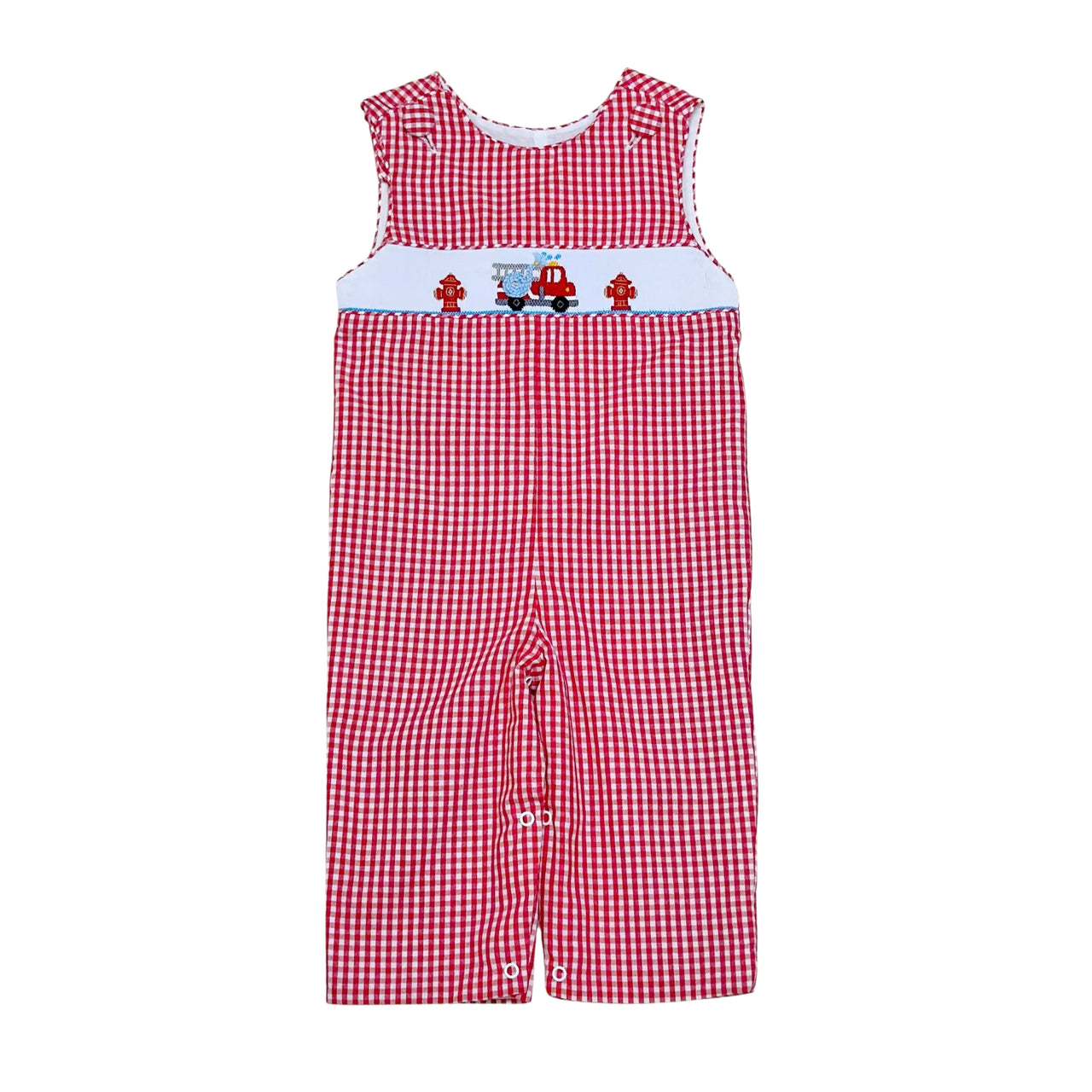 Zuccini Firetruck Ashton Longall Red Medium Check 5208
