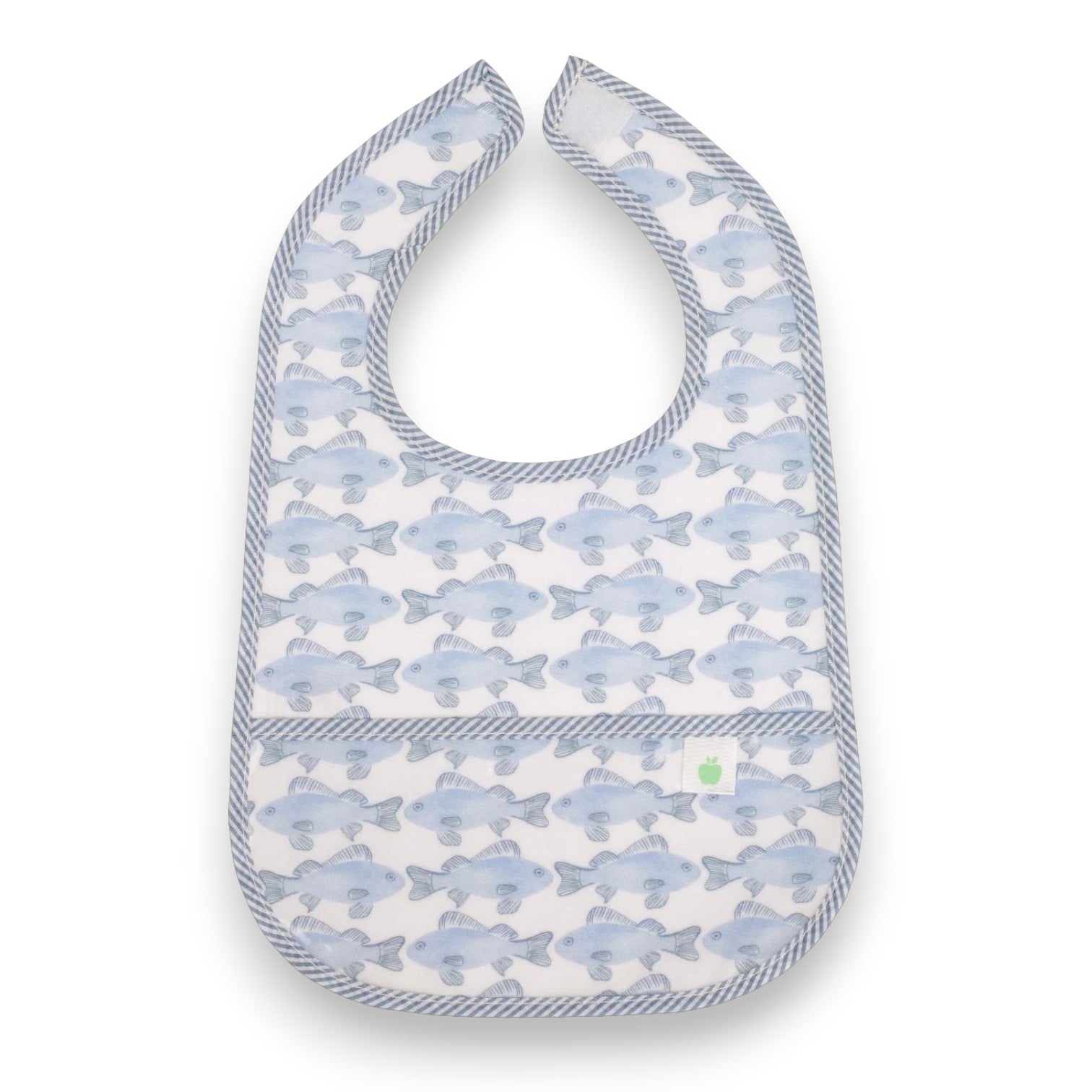 Apple of My Isla Laminated Bibs