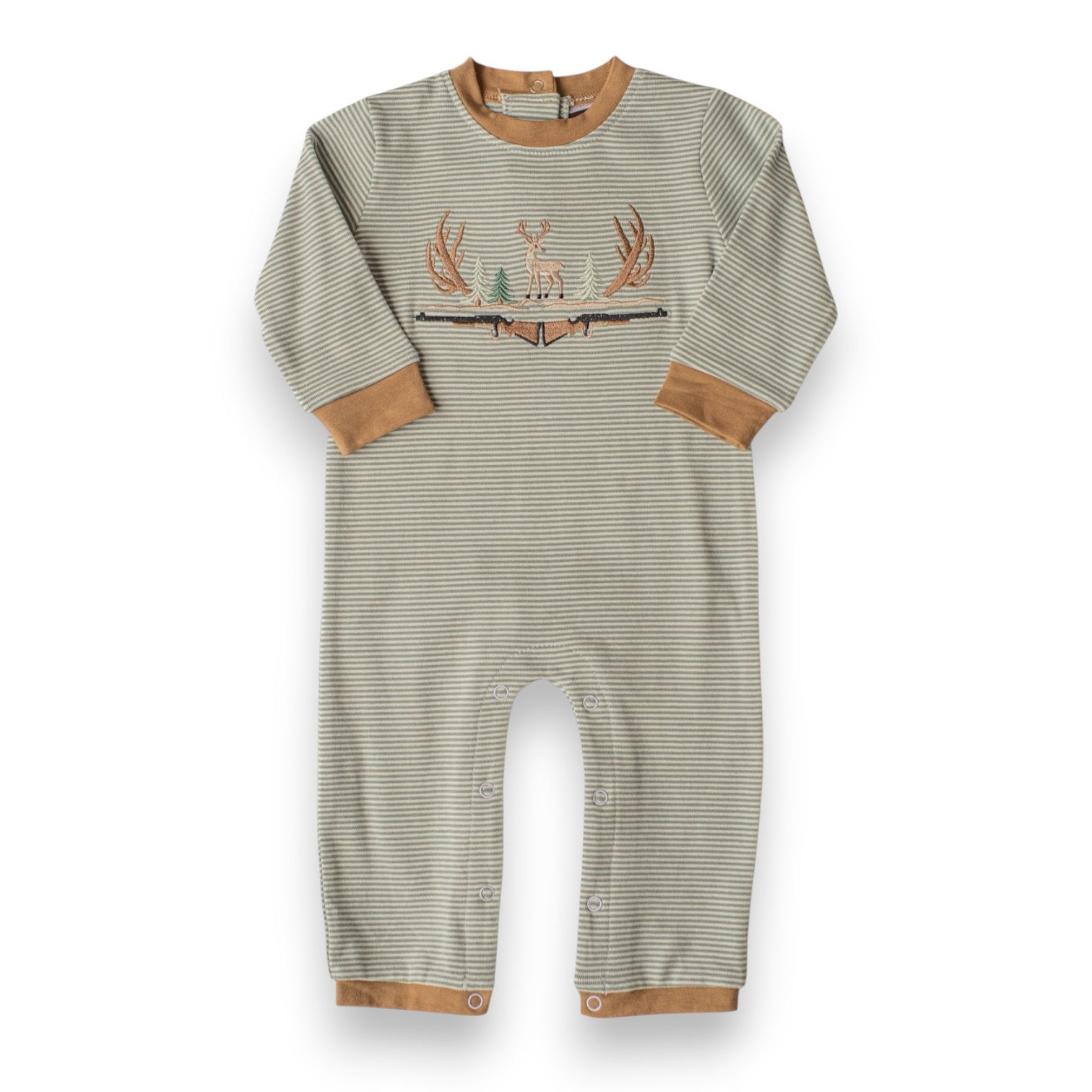 Banana Split Forest Friends Boys Romper 338