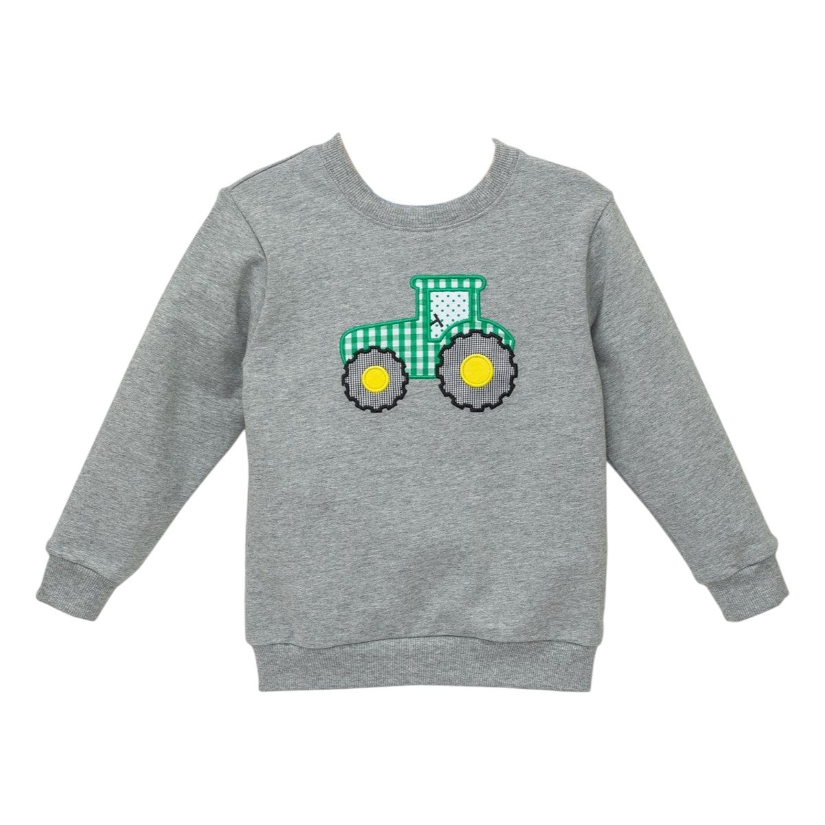 Trotter Street Kids French Terry Pullover Tractor TSK-02191 5208