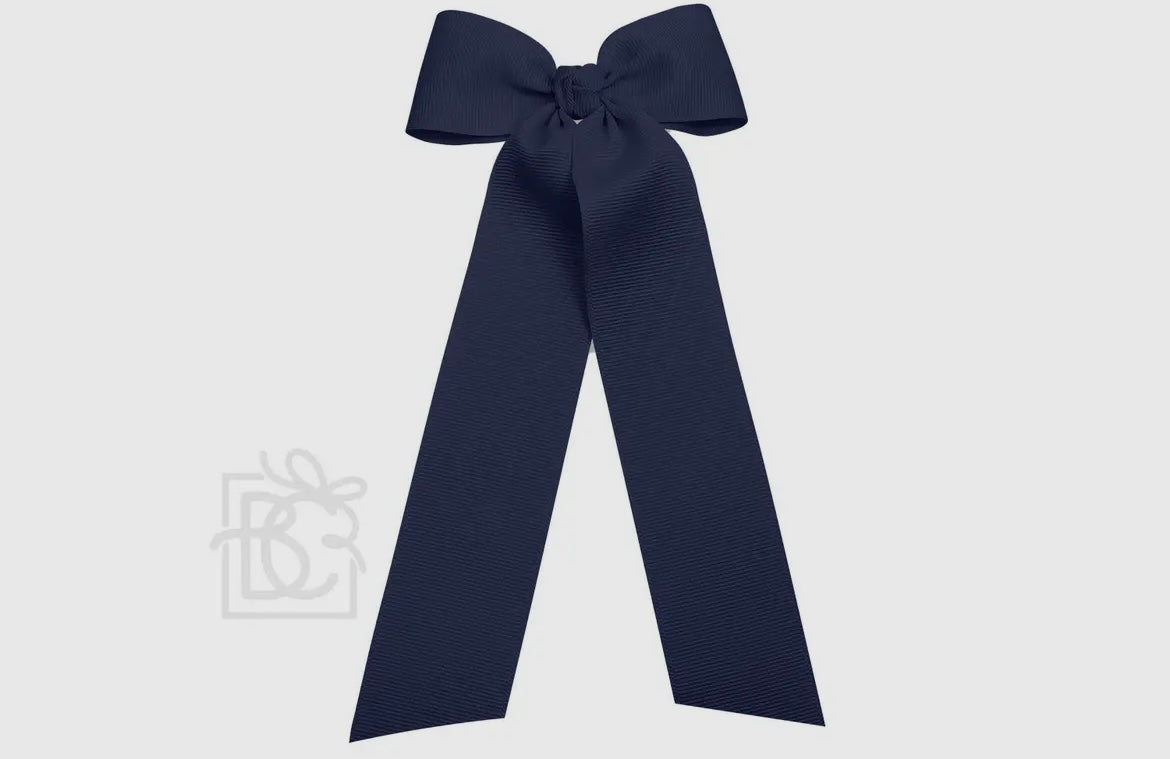 Beyond Creations Flat Bow  w/ 7" Streamers On Alligator Clip