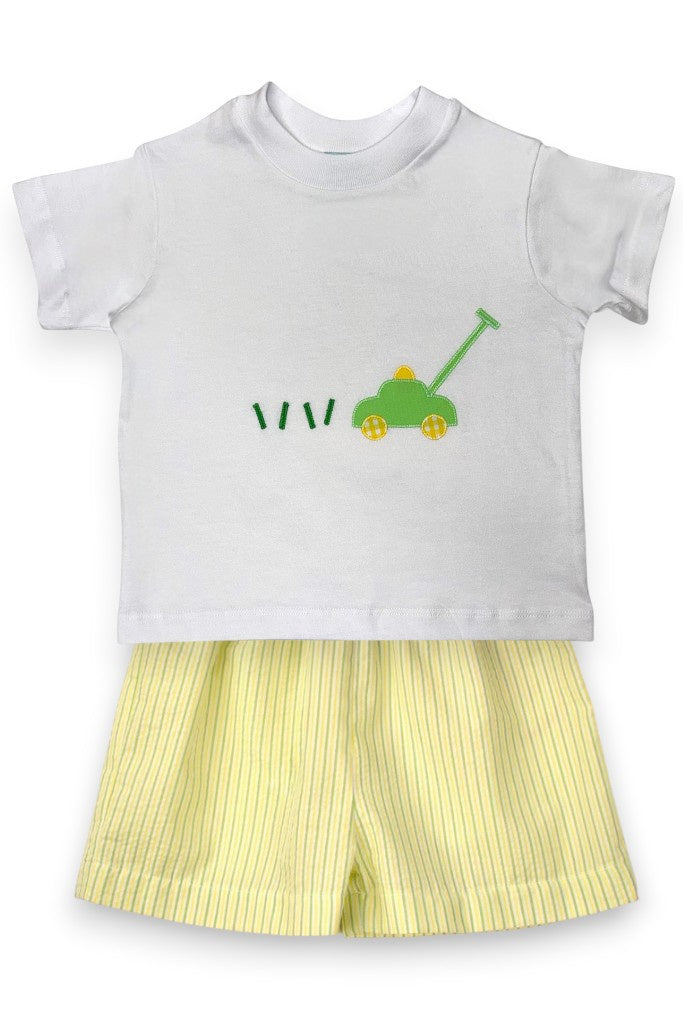 Funtasia Too Lawn Mower Tee Shirt & GRN/YELLOW Shorts 76800B/76825 53093