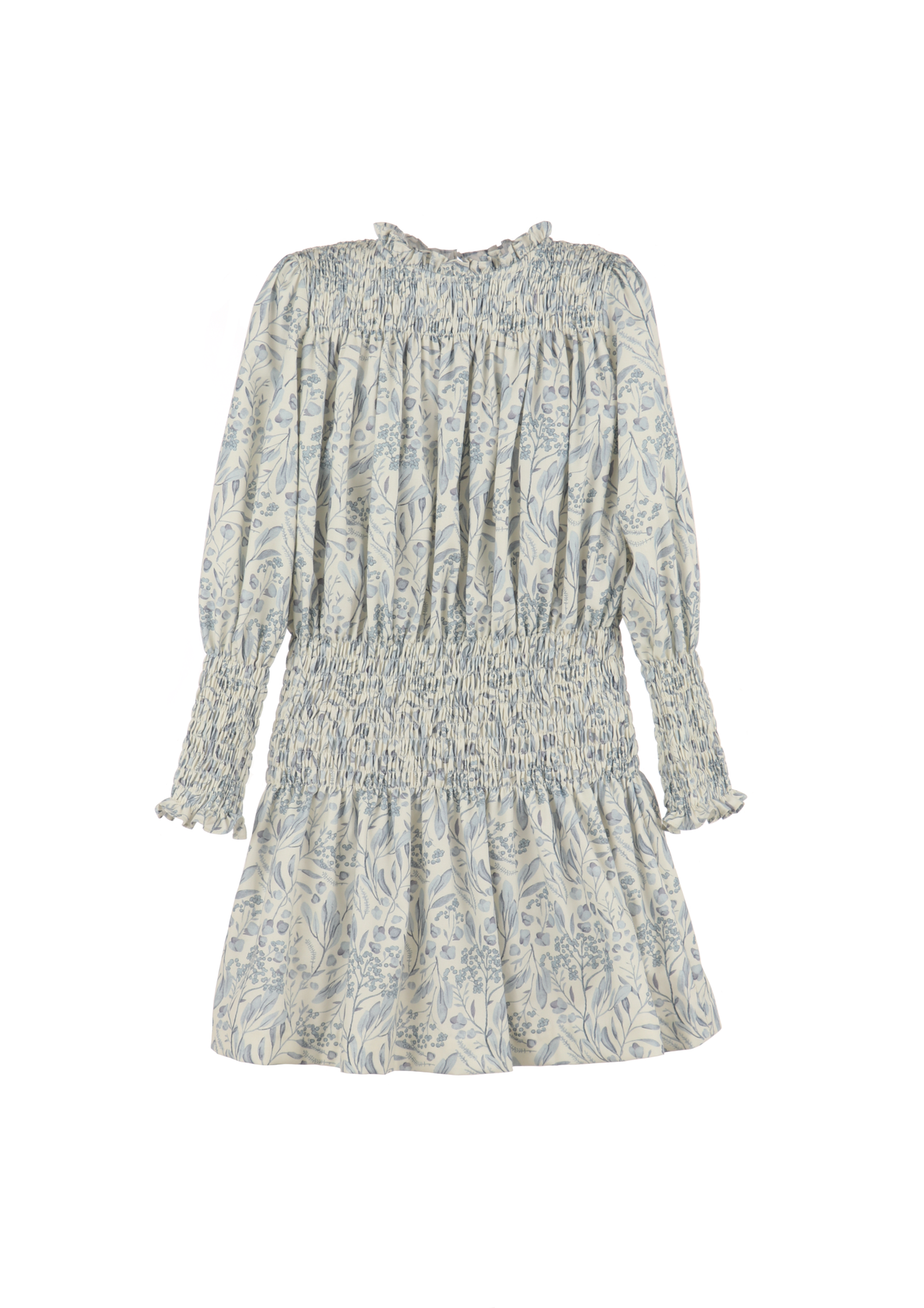 Gabby Blue Paisley Dress G2108 5107