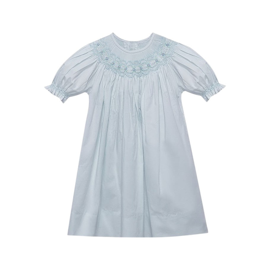 Baby Sen Blue Georgette Bishop Dress Azure Afternoon GBD-SD 5211
