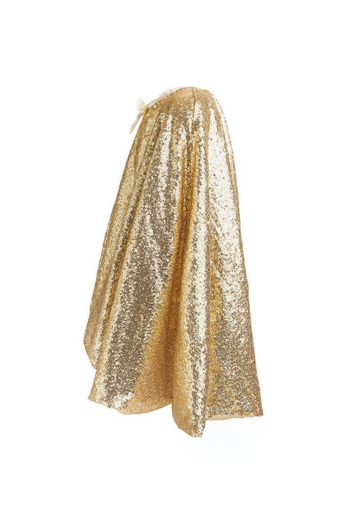 Great Pretenders Gracious Gold Sequins Cape