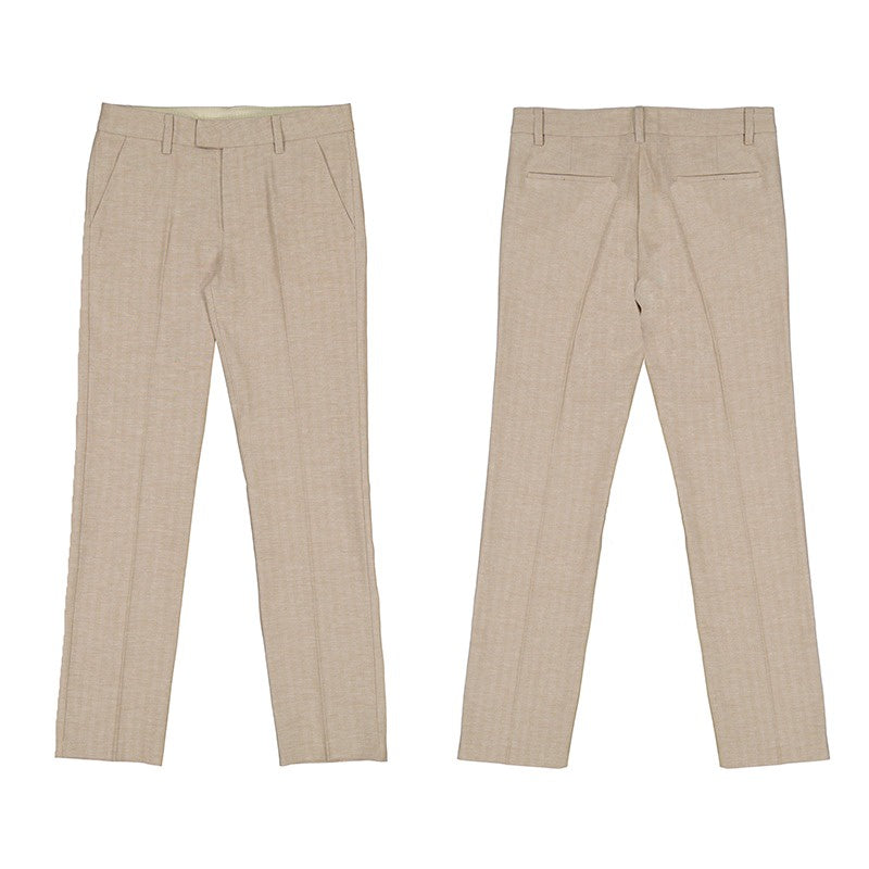 Mayoral Natural Suiting Pants 6524 5202