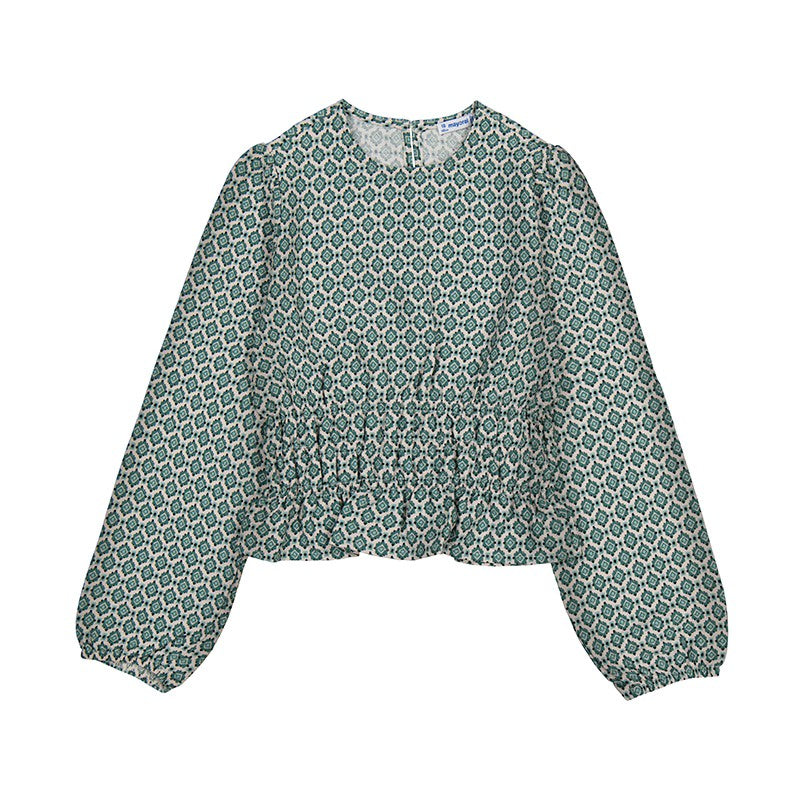 Mayoral Printed  Blouse 7196 5207