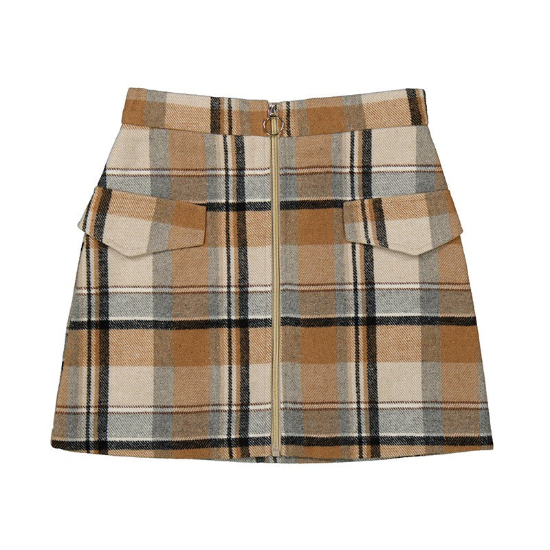 Mayoral Check Skirt 7973 5108