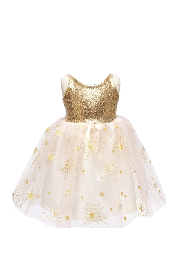 Great Pretenders Golden Glam Party Dress