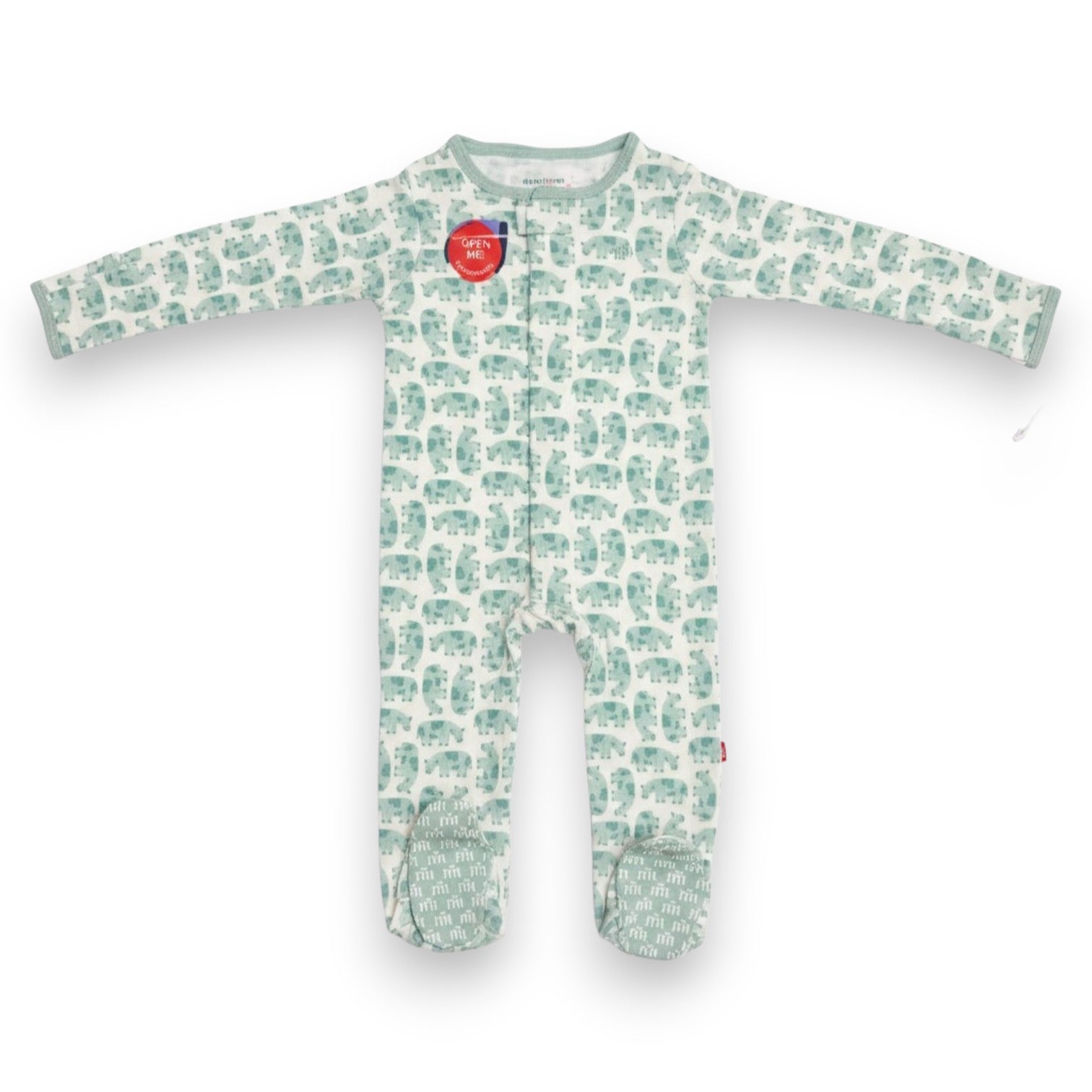 Magnetic Me Organic Cotton Footie Cow