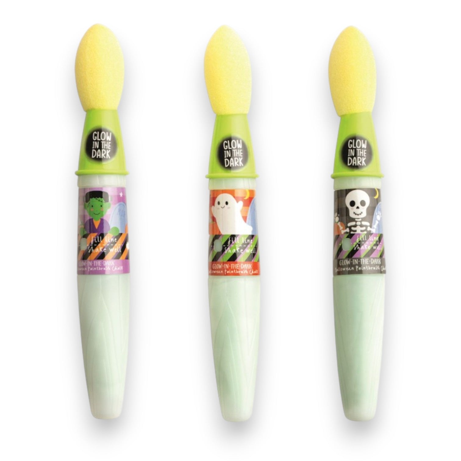 Mud Pie Halloween Glow in the dark Paintbrush Chalk