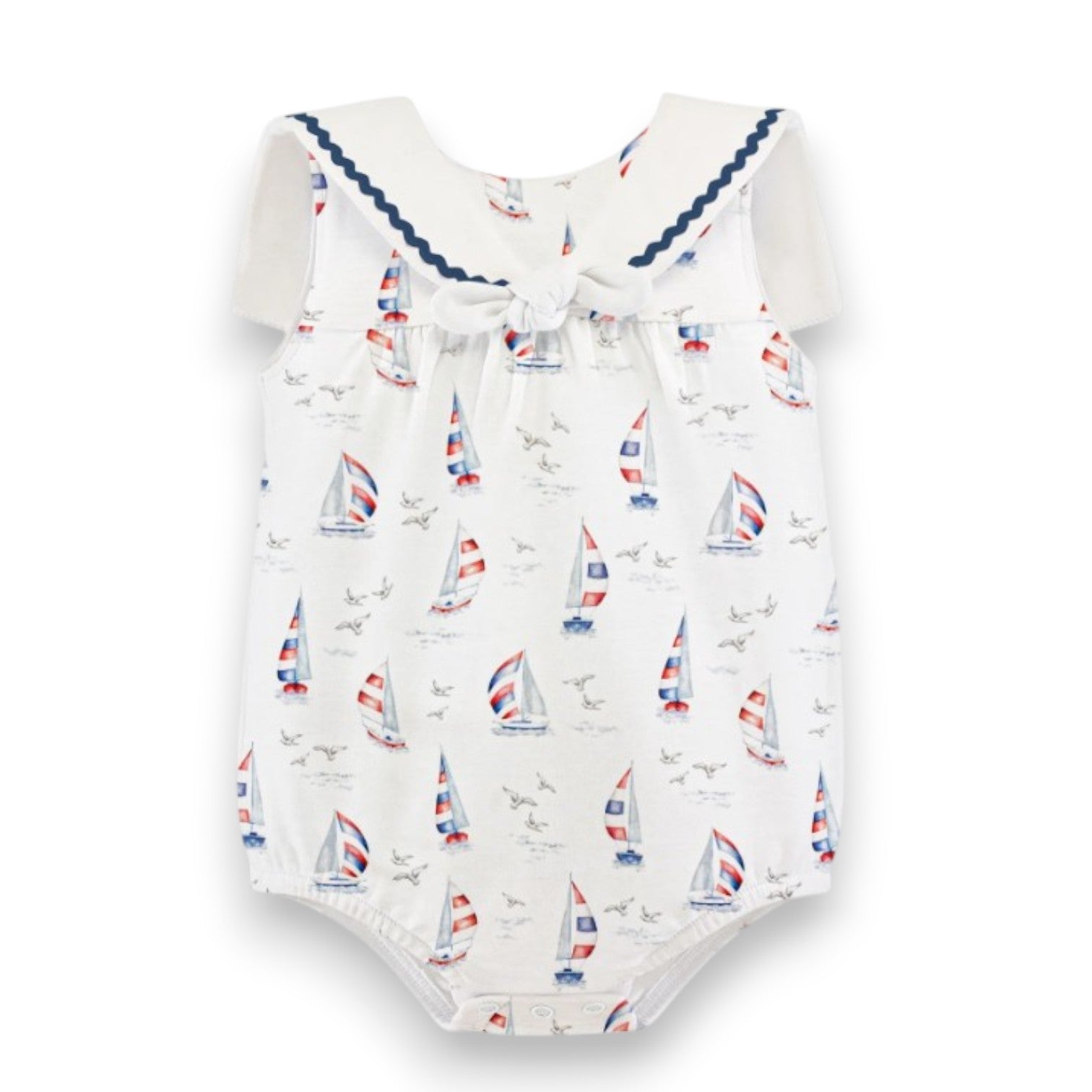 Baby Club Harbor Days Bubble W/Sailor Collar 14360