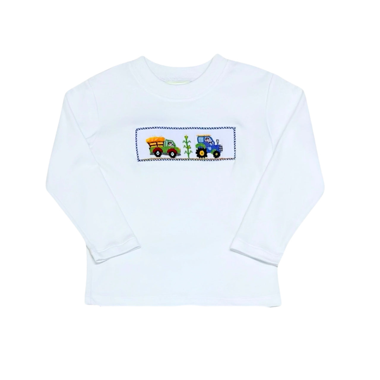 Zuccini Harvest Harry's Play Tee LS White Knit 5208