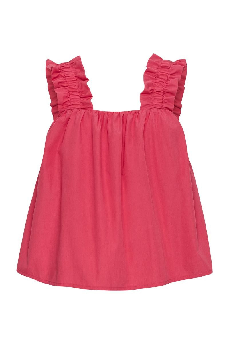 Pleat Holly Top Watermelon P-00056 5302