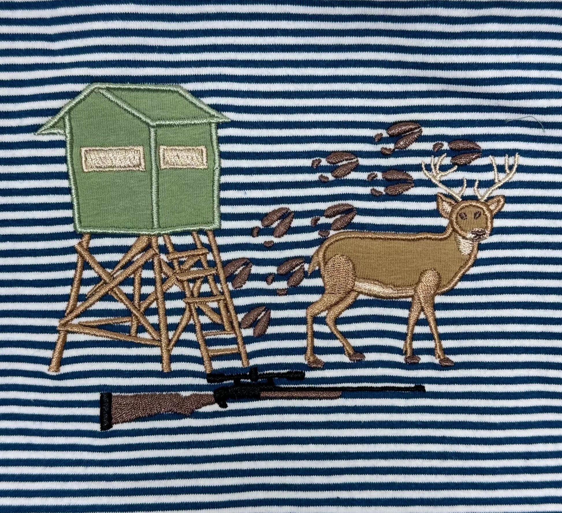 Millie Jay Evening Hunt Applique Romper 549