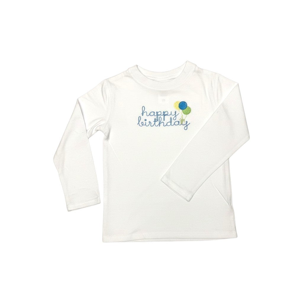 Bailey Boys Happy Birthday Long Sleeve Shirt Fall 26 5306