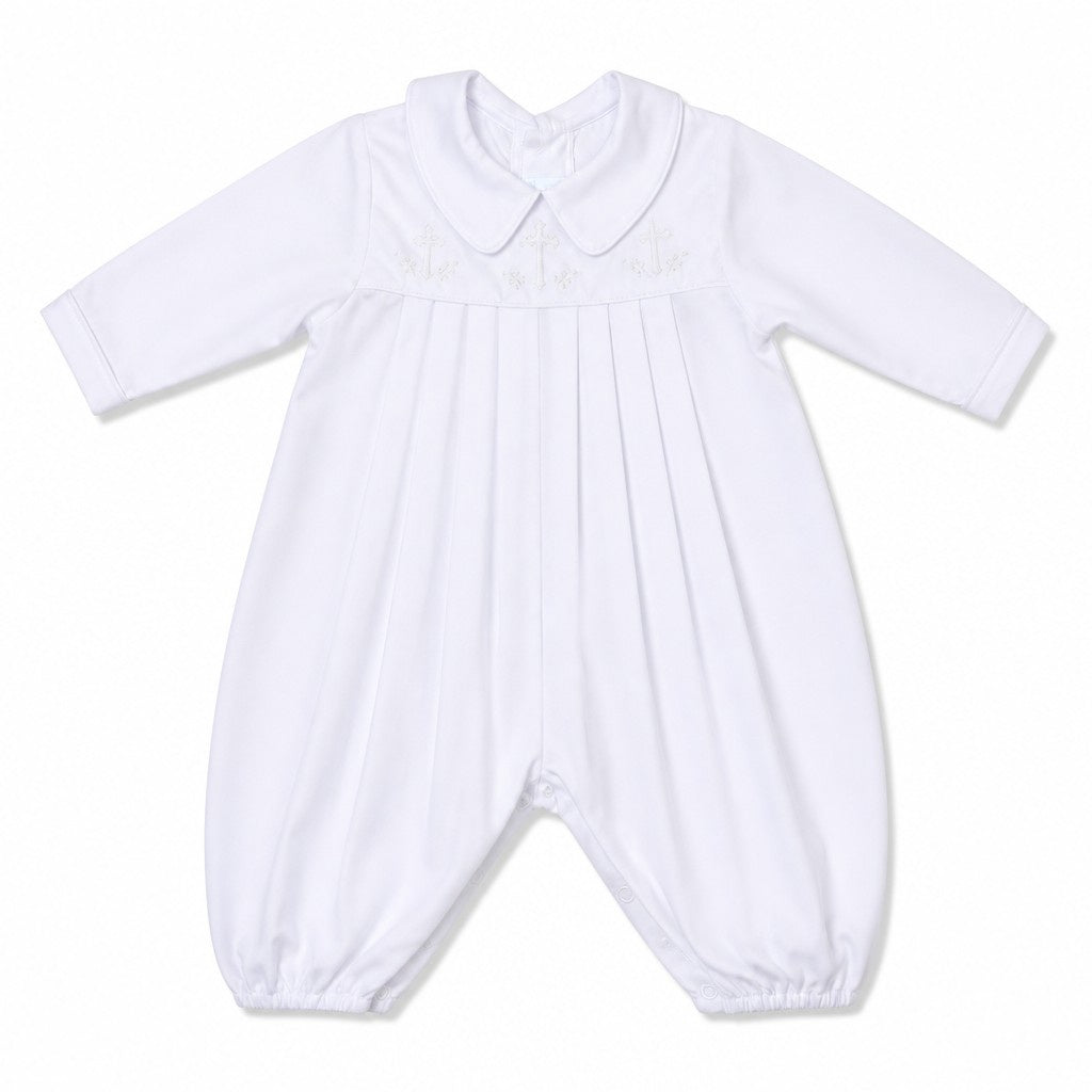 Auraluz Boy Longall White Row Cross 685B-WHRCR 5307
