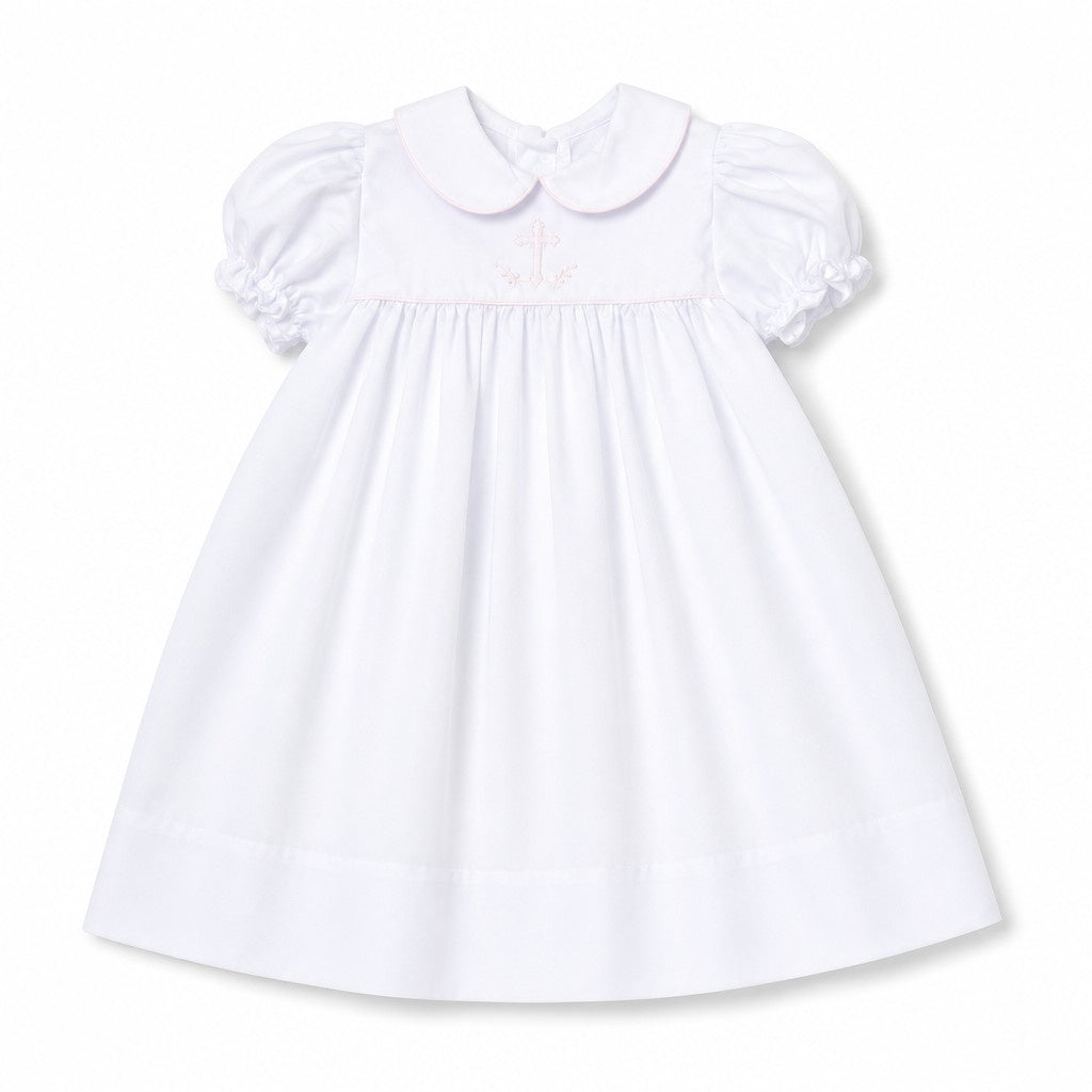 Auraluz White/Pink Cross Dress 223-WPCR 5307