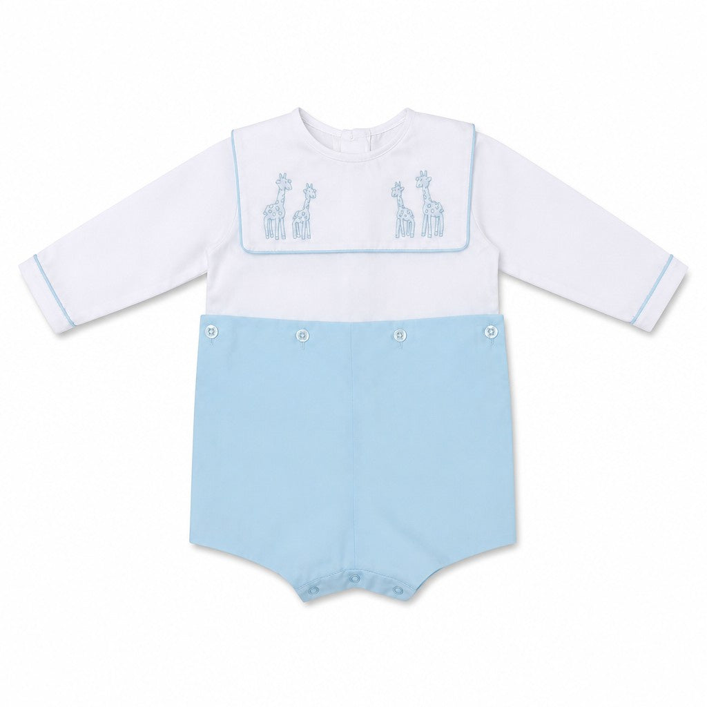 Auraluz Blue Giraffe Boysuit 572 5307