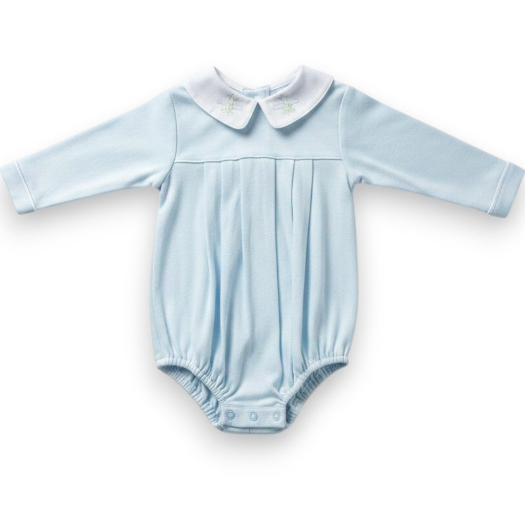 Auraluz Blue Knit Bubble Plane Shadow Emb 6552BBLPL3 5307