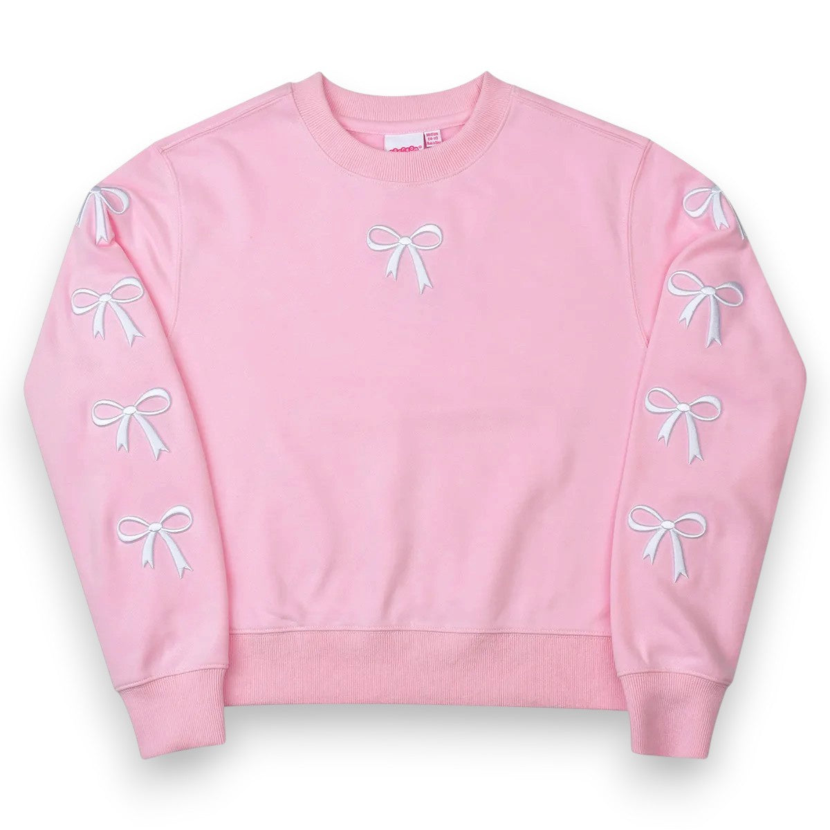 Iscream Embroidered Bows Sweatshirt