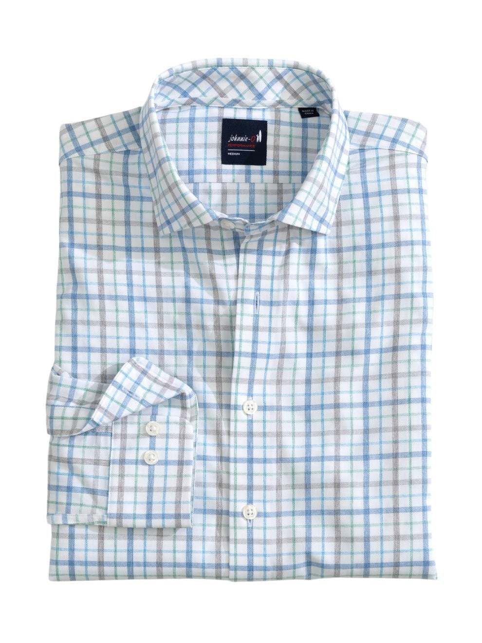 Johnnie-O Maarten Button Down Shirt Navy 5207