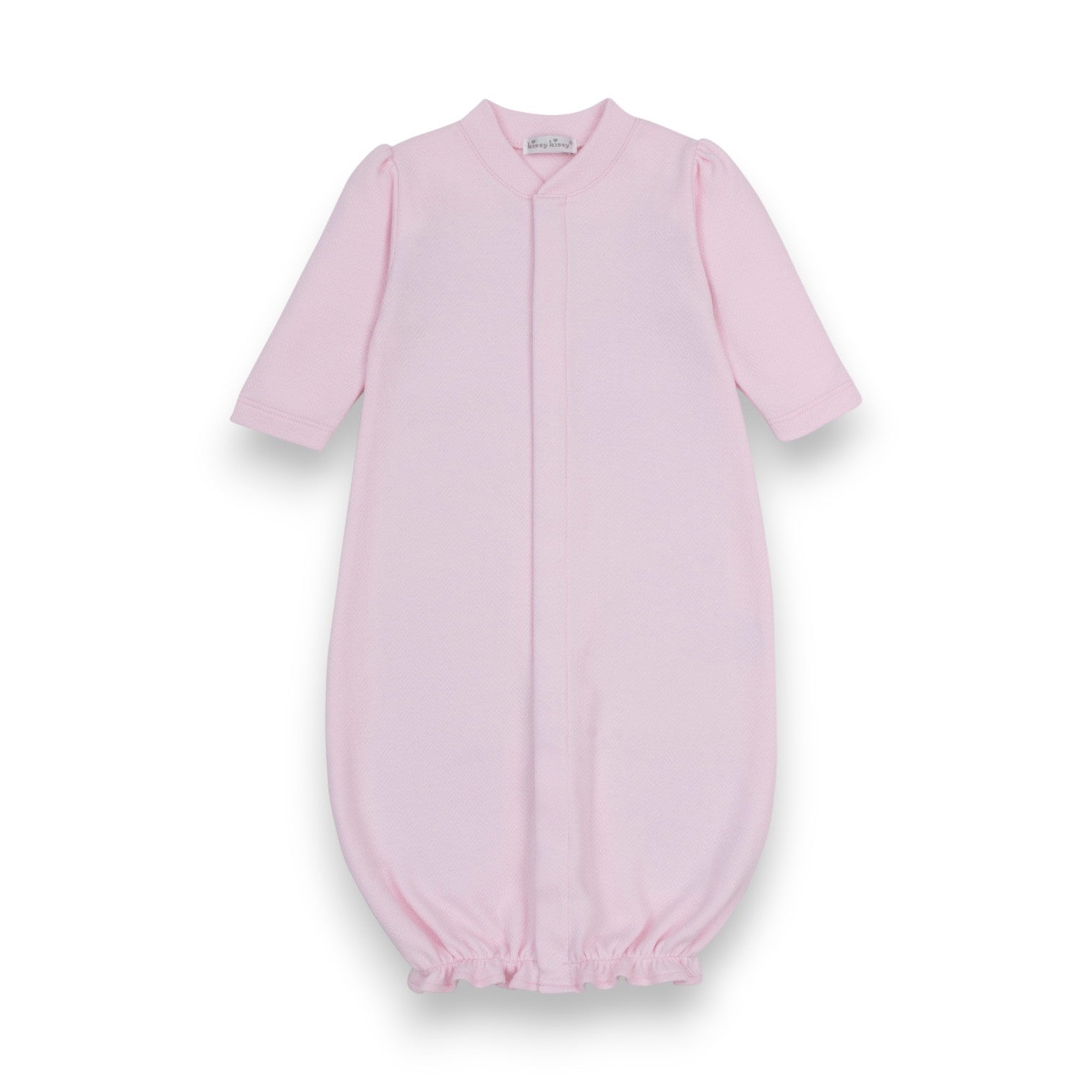 Kissy Kissy Baby Blessings Jacquard Converter Gown