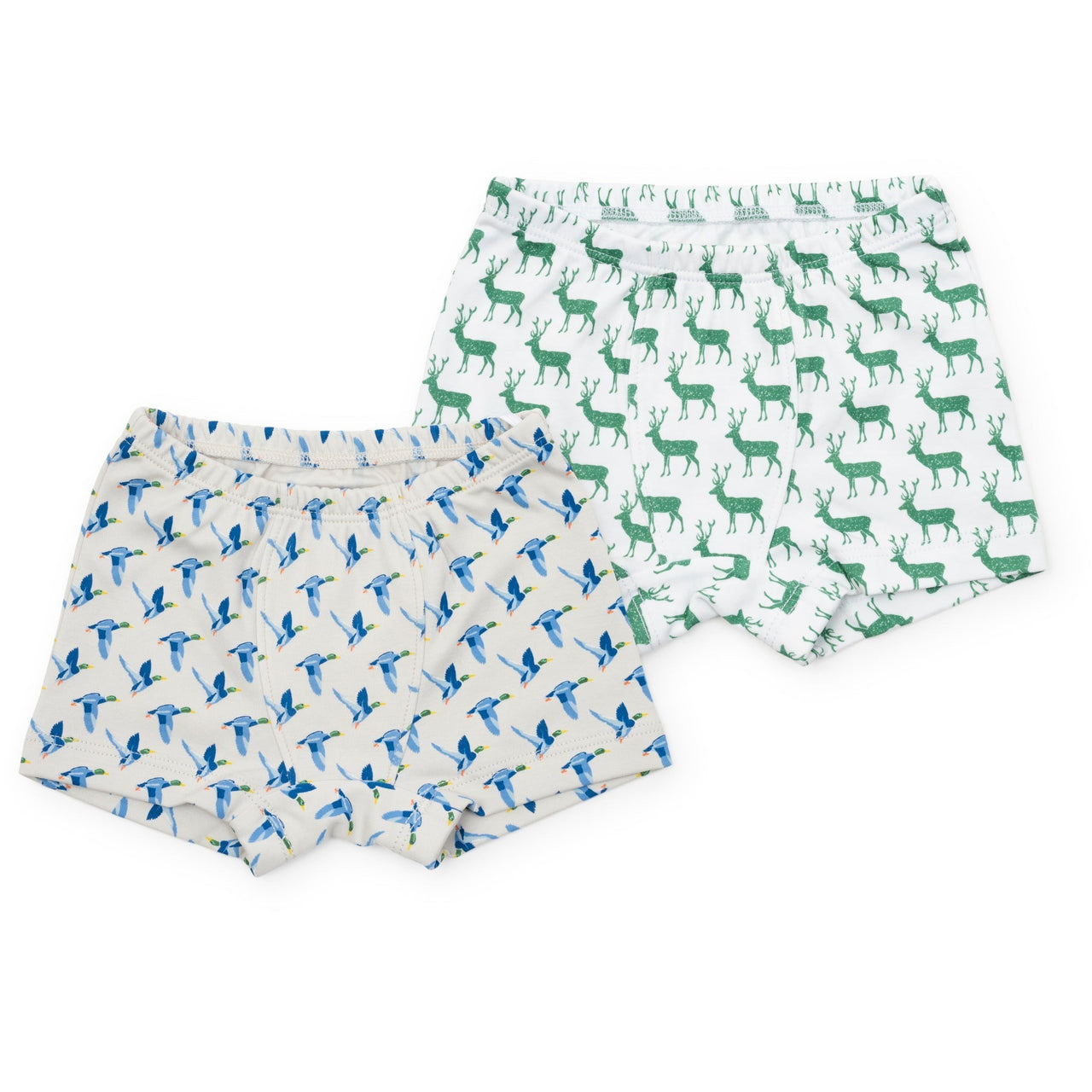Lila & Hayes James Boys' Underwear Set Mallard Ducks/Woodland deer 5208