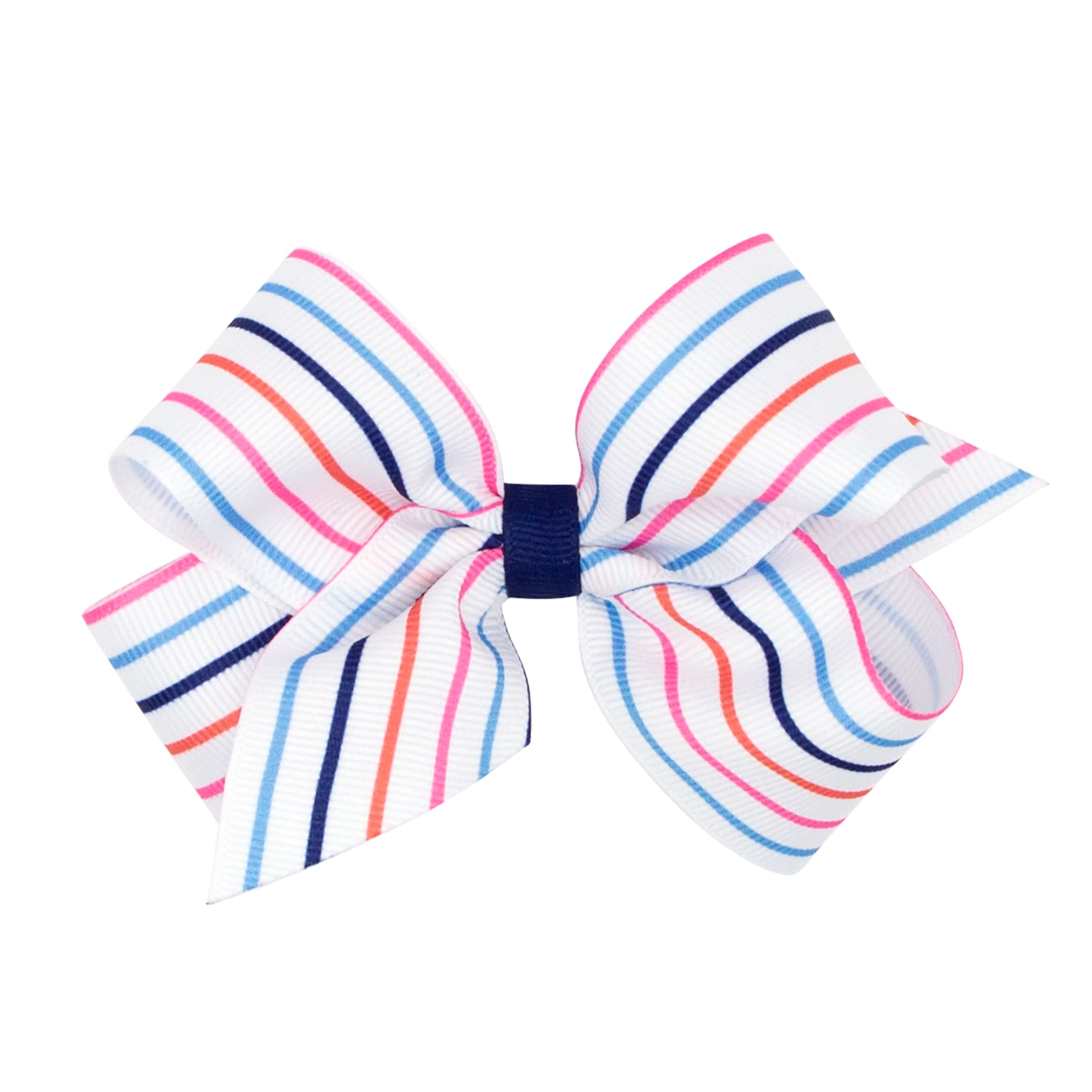 Wee Ones Medium Grosgrain Print Bows