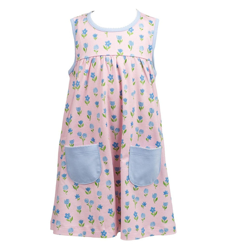 Proper Peony Gardenia Sleeveless Dress 5301