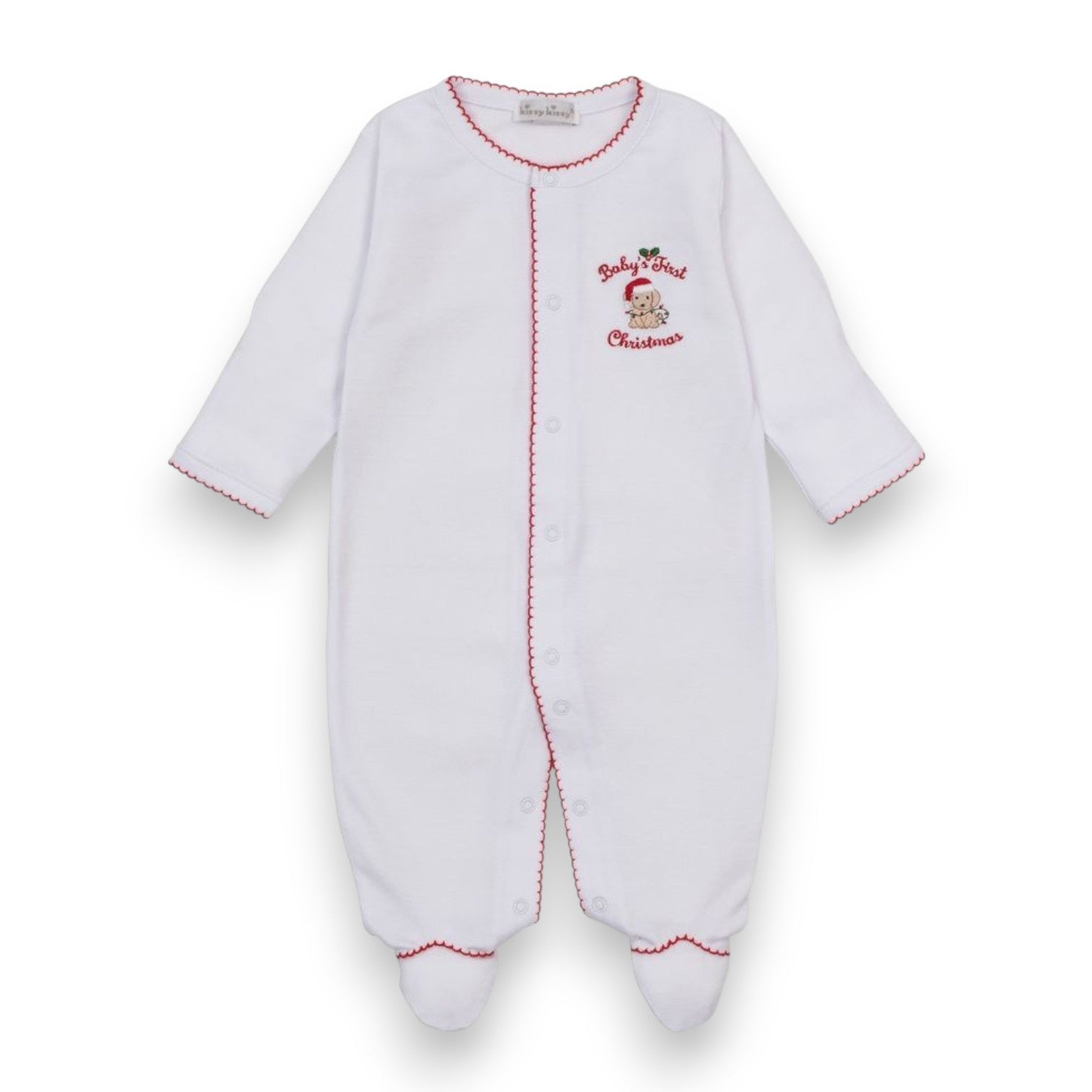 Kissy Kissy Baby's First Christmas Footie KNQ14625N-K195 5308