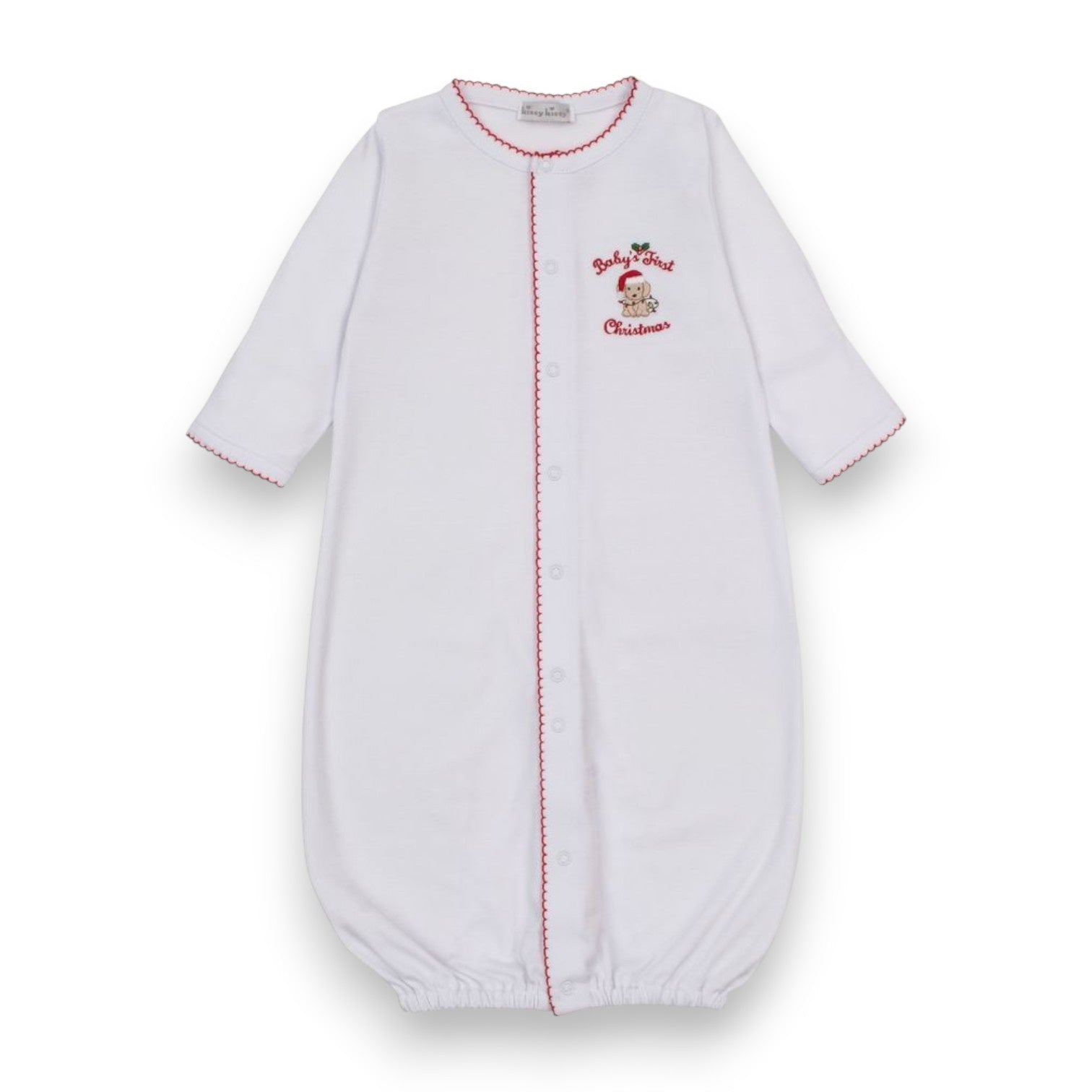 Kissy Kissy Baby's First Christmas Converter Gown KNW14630N-K195