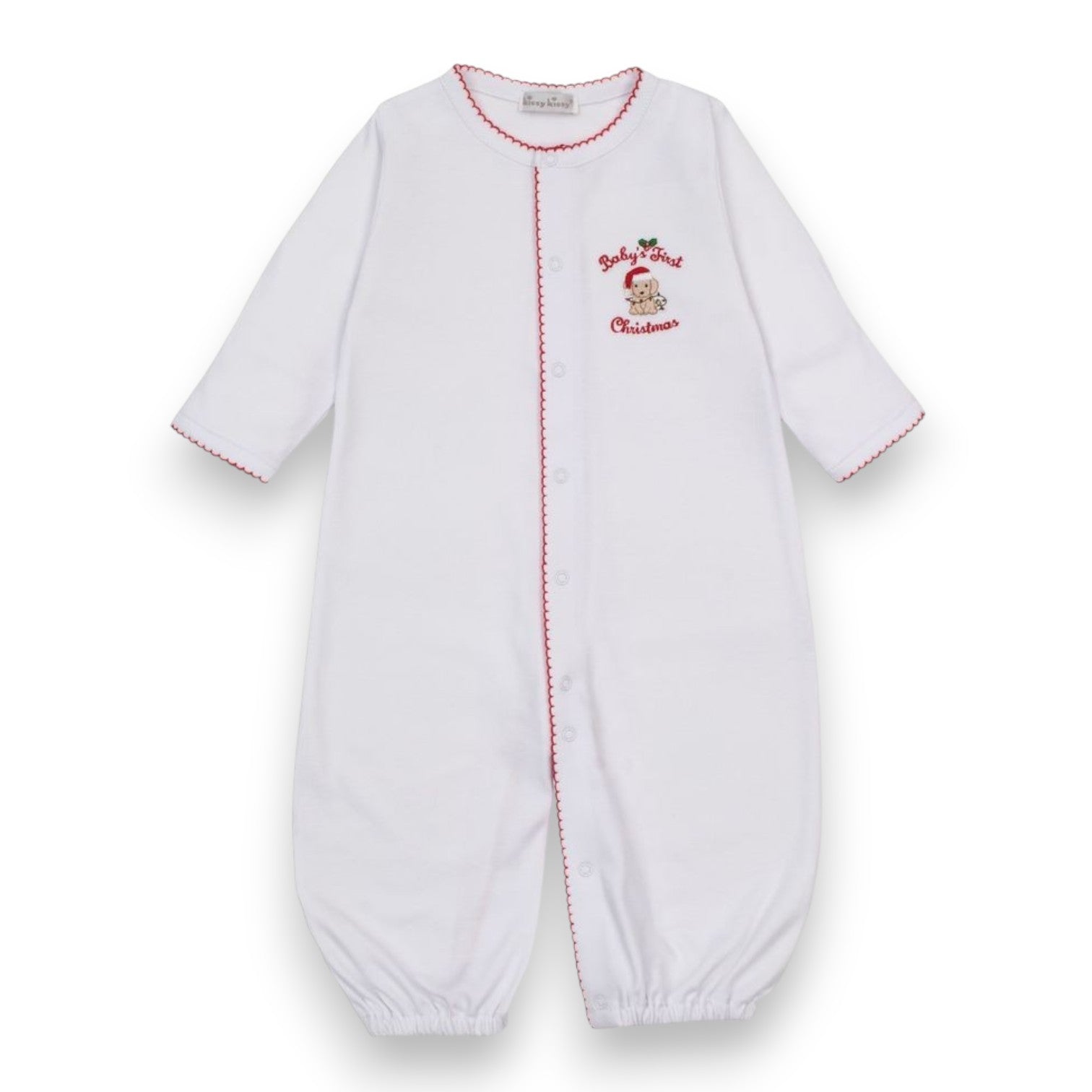 Kissy Kissy Baby's First Christmas Converter Gown KNW14630N-K195